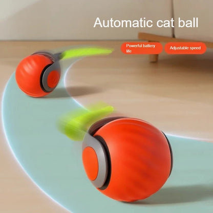 Cats Interactive Ball Toys, Automatic Rolling Ball - zinko