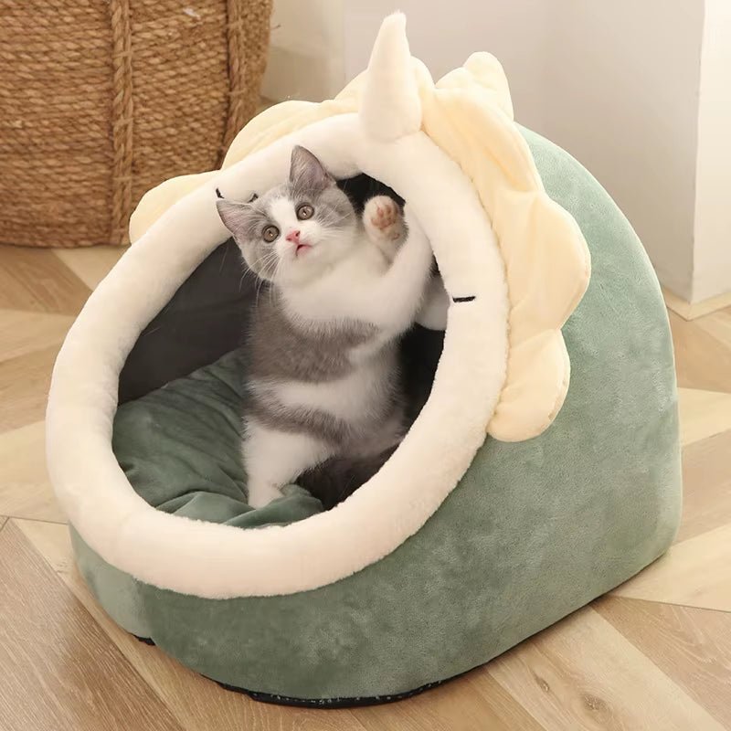 Deep Sleep Cat Bed Cartoon Pet Bed - zinko