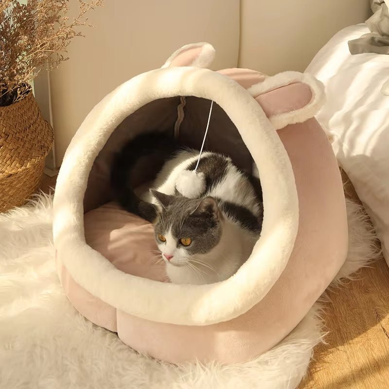 Deep Sleep Cat Bed Cartoon Pet Bed - zinko