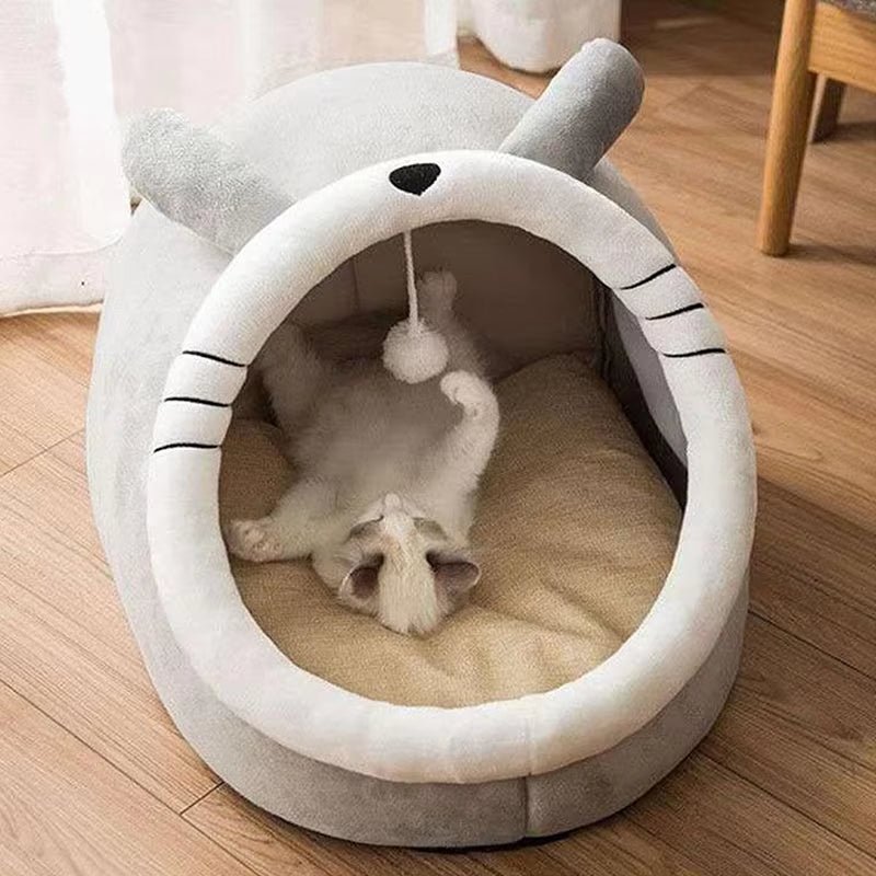 Deep Sleep Cat Bed Cartoon Pet Bed - zinko