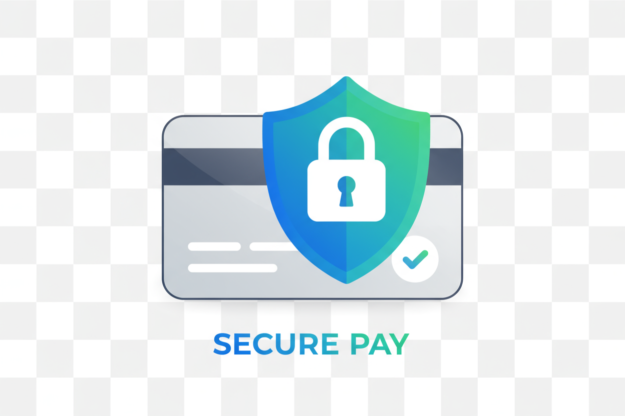 Icône de paiement sécuriser 