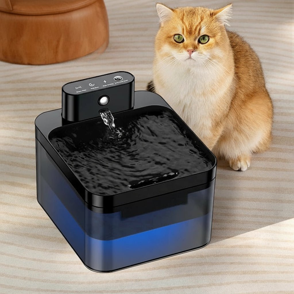 ROJECO Wireless Automatic Cat Water Fountain - zinko