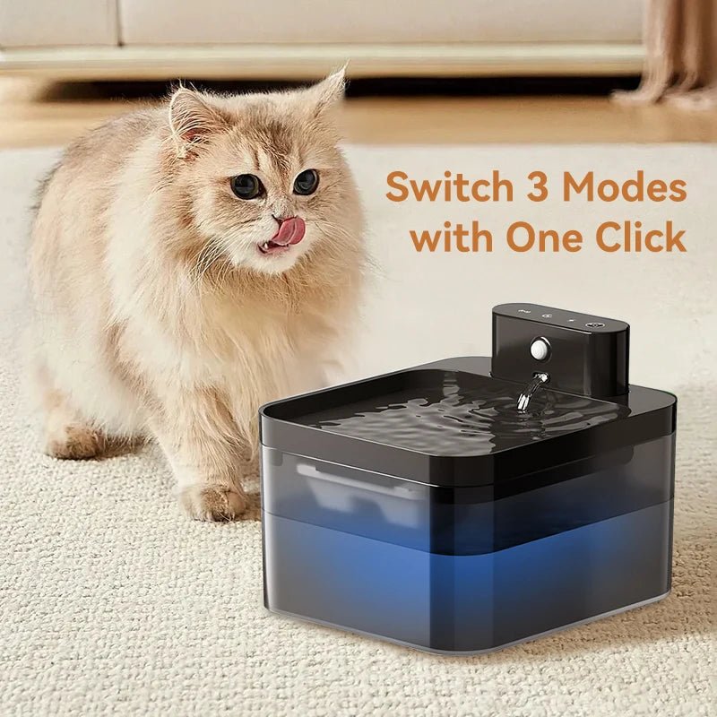 ROJECO Wireless Automatic Cat Water Fountain - zinko