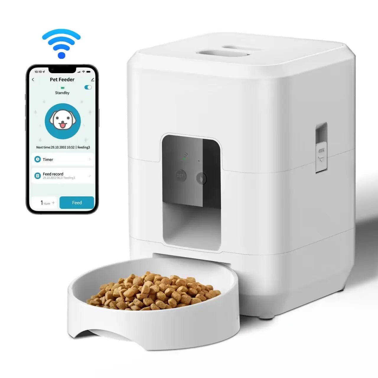 Smart Pet Feeder Automatic Cat Feeder Dog - zinko